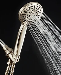 AquaDance High-Pressure 6-setting Handheld Shower Head with Extra-long 6 Foot Hose