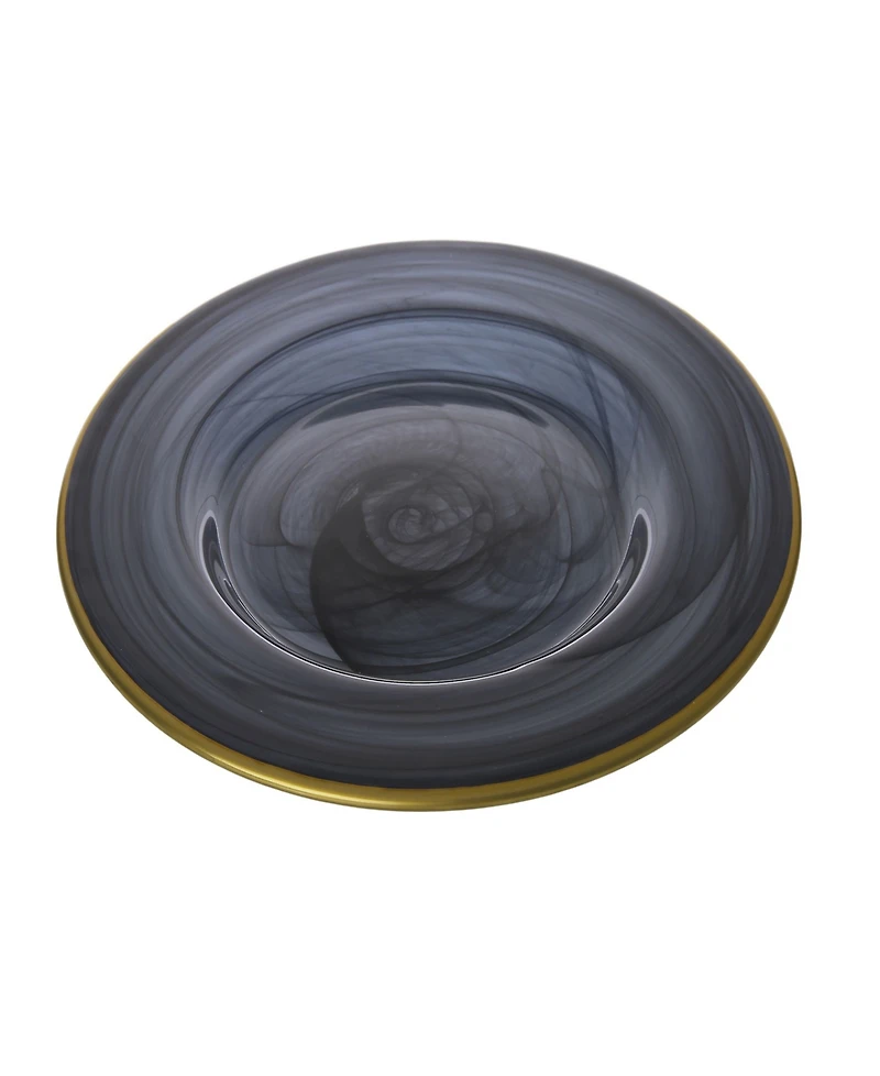 Classic Touch 12 Piece Alabaster Dinnerware Set