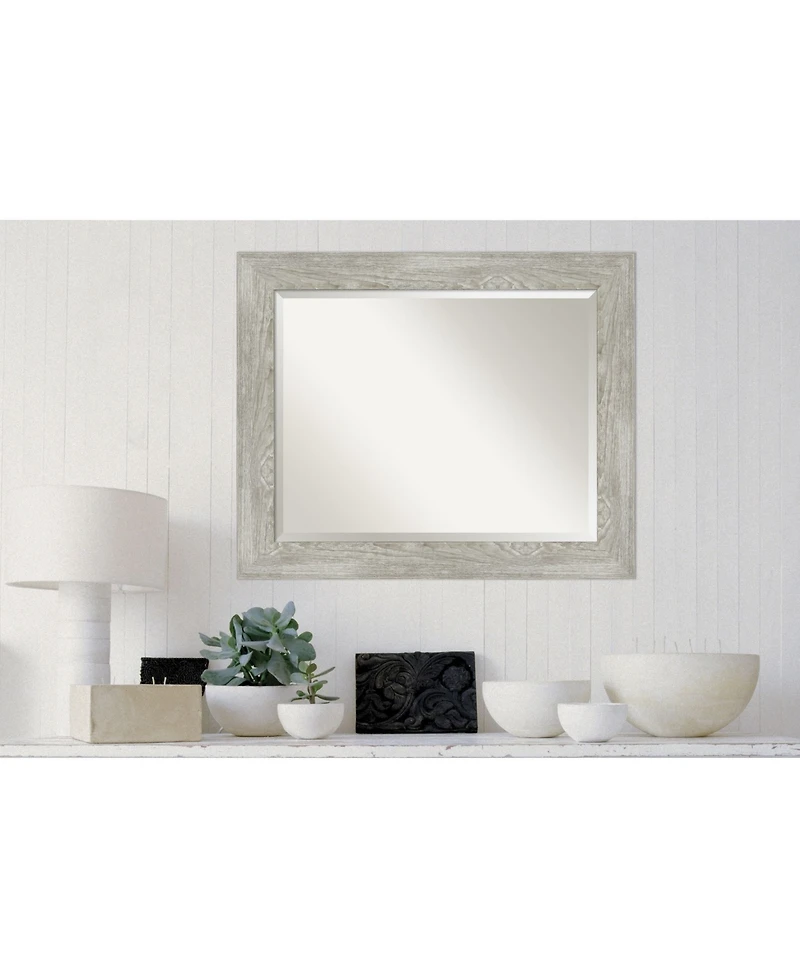 Amanti Art Dove Framed Bathroom Vanity Wall Mirror