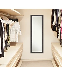 Amanti Art Rustic Plank on The Door Full Length Mirror, 17.25" x 51.25"