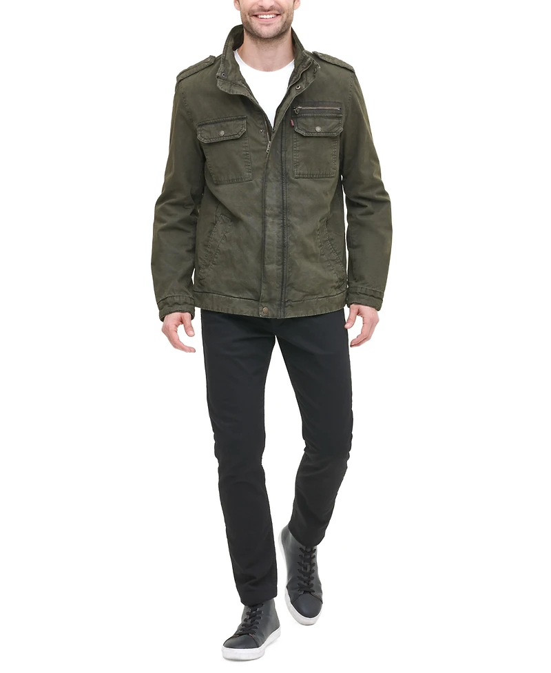 Levi's Men's Cotton Zip-Front Jacket