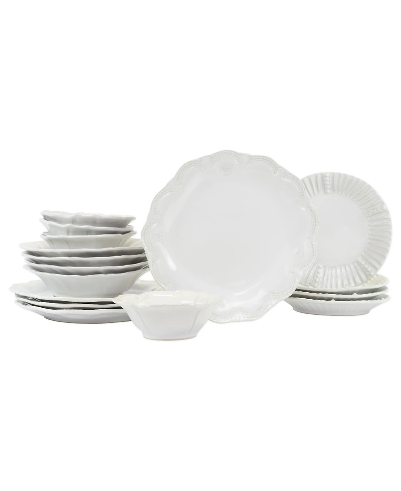 Vietri Incanto Stone 16 Pc. Dinnerware Set, Service for 4