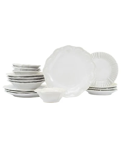 Vietri Incanto Stone 16 Pc. Dinnerware Set, Service for 4