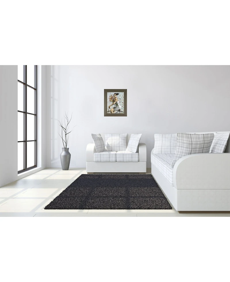 Classy Art Petals by Lourenco Framed Print Wall Art, 22" x 26"