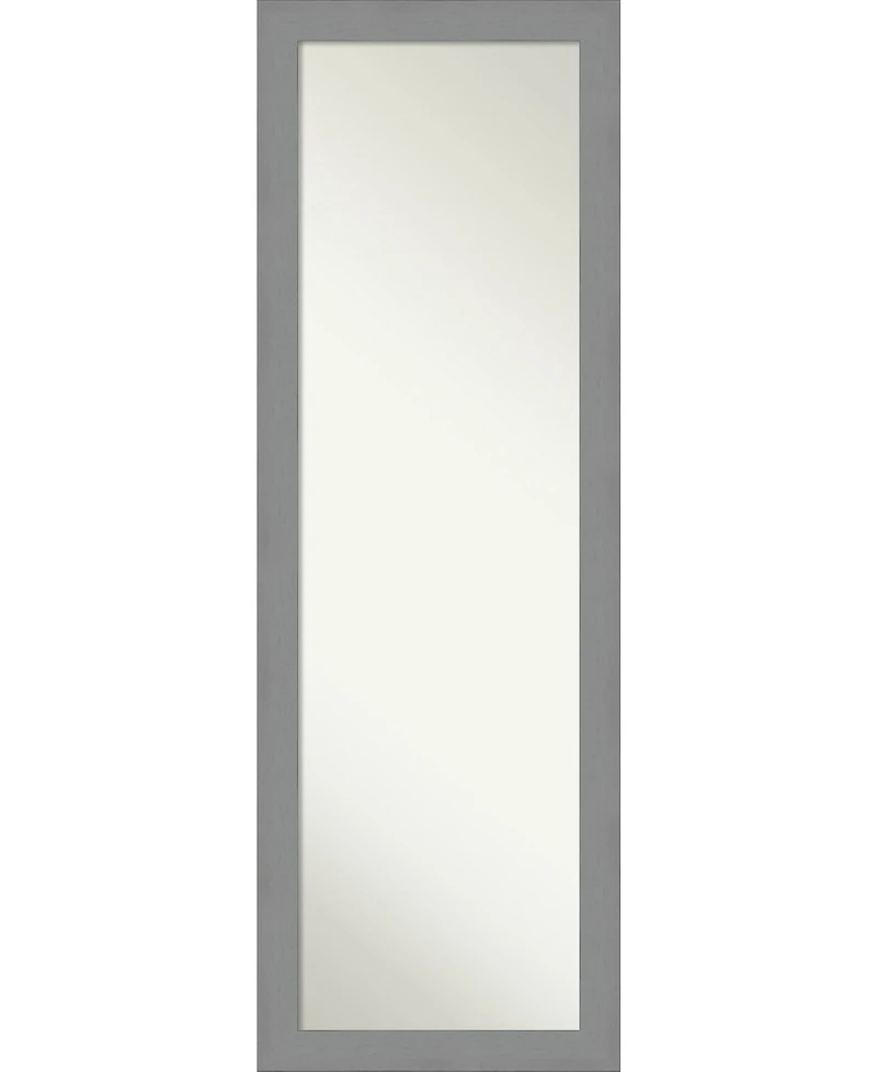 Amanti Art Brushed on The Door Full Length Mirror, 17.5" x 51.50"