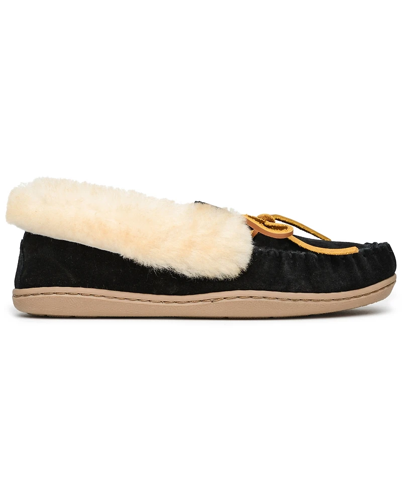 Minnetonka Women's Alpine Sheepskin Slippers