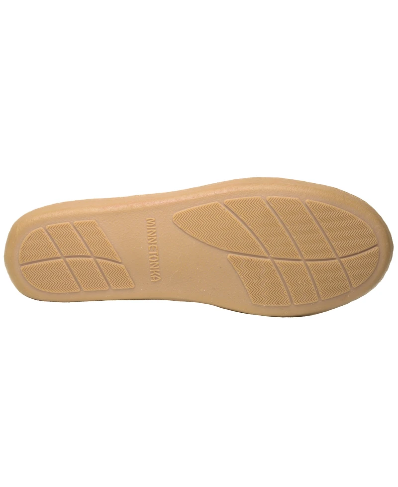 Minnetonka Women's Sheepskin Hardsole Slippers