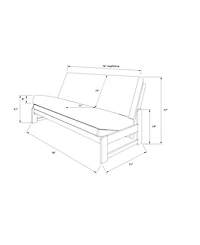 Aspen Futon