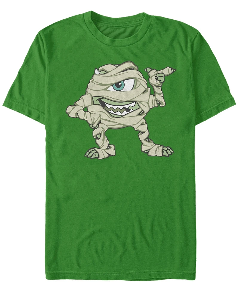 Disney Pixar Men's Monsters Inc. Mummy Mike Wazowski Costume Short Sleeve T-Shirt
