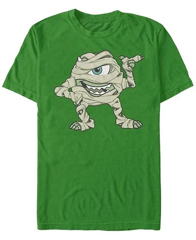 Disney Pixar Men's Monsters Inc. Mummy Mike Wazowski Costume Short Sleeve T-Shirt