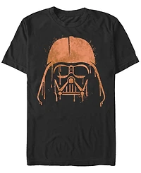 Star Wars Men's Darth Vader Drip Big Face Short Sleeve T-Shirt