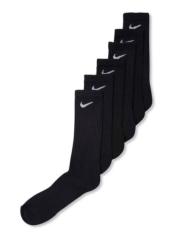 Nike Men's Cotton Crew Socks 6-Pack