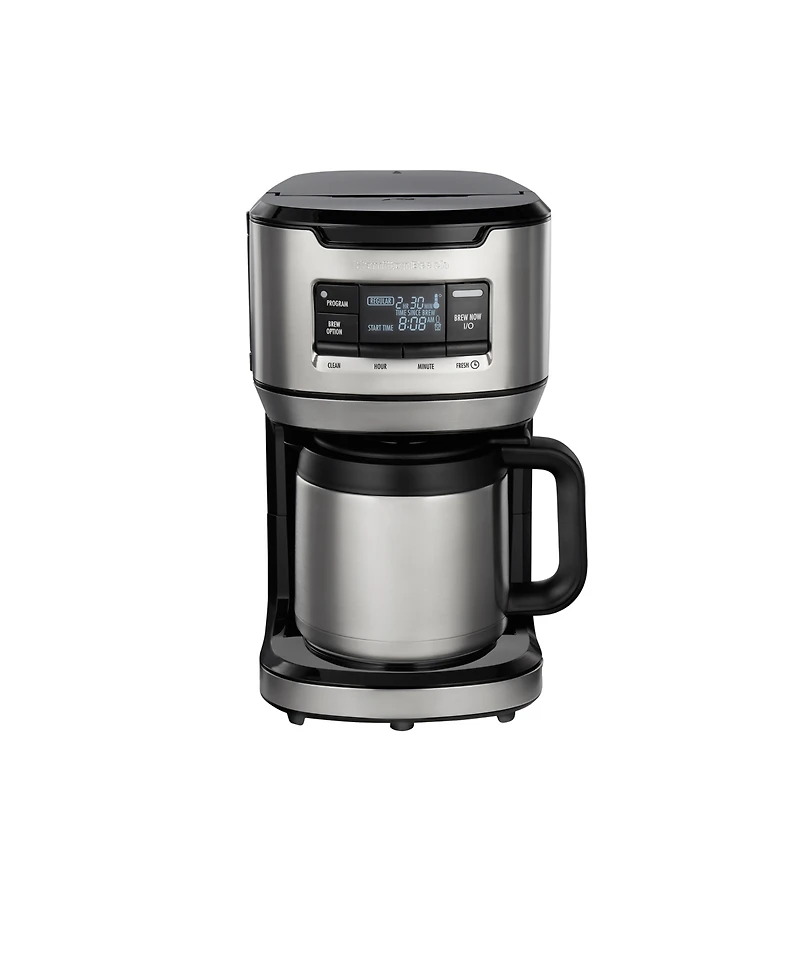 Hamilton Beach Front Fill 12 Cup Programmable Coffee Maker with Thermal Carafe - 46391
