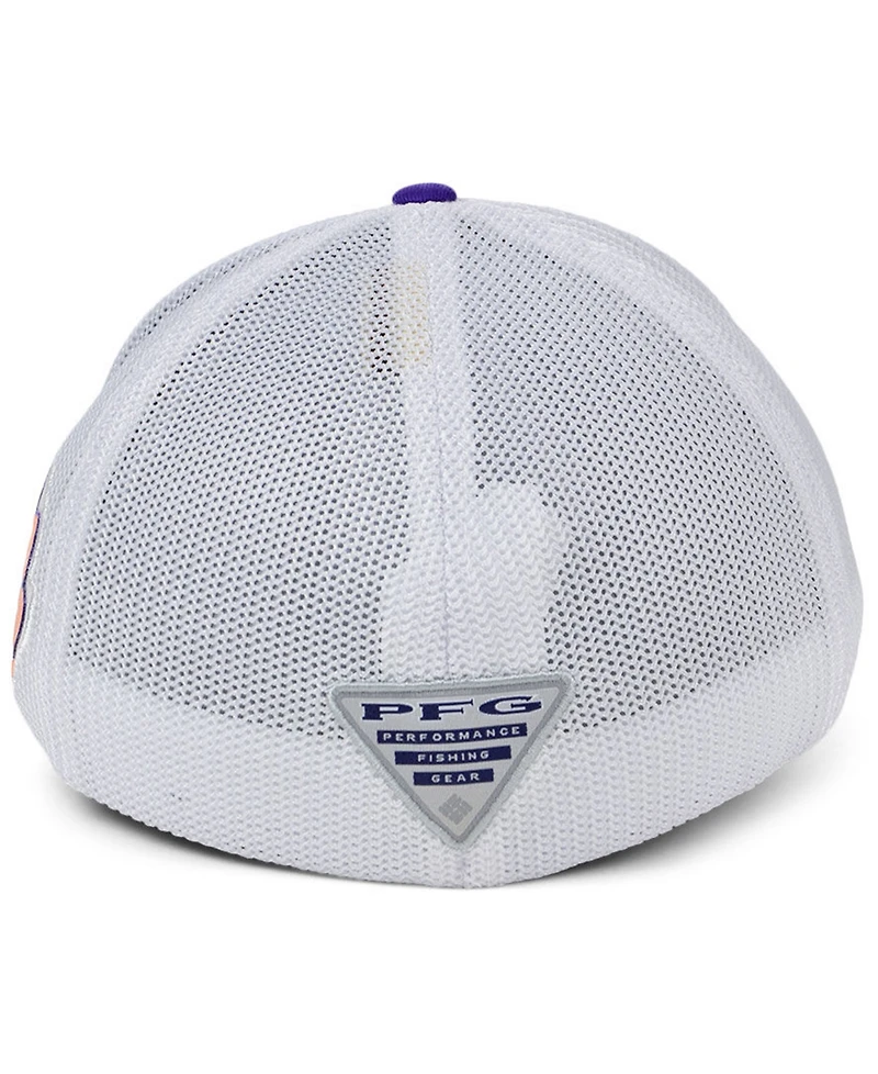 Columbia Clemson Tigers Pfg Stretch Cap
