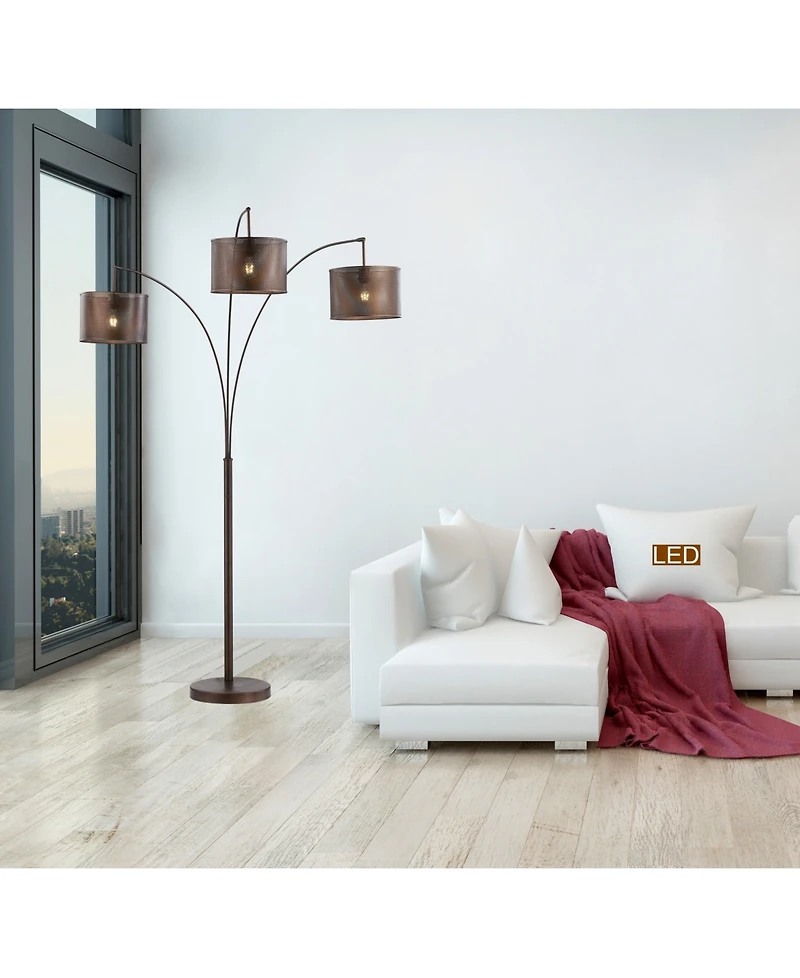 Artiva Usa Lumiere Ii 83" Led Arched Floor Lamp with Dimmer