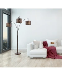 Artiva Usa Lumiere Ii 83" Led Arched Floor Lamp with Dimmer