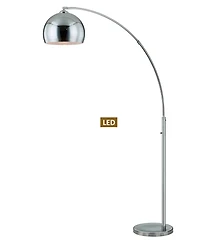 Artiva Usa Alrigo 80" Led Arched Floor Lamp with Dimmer