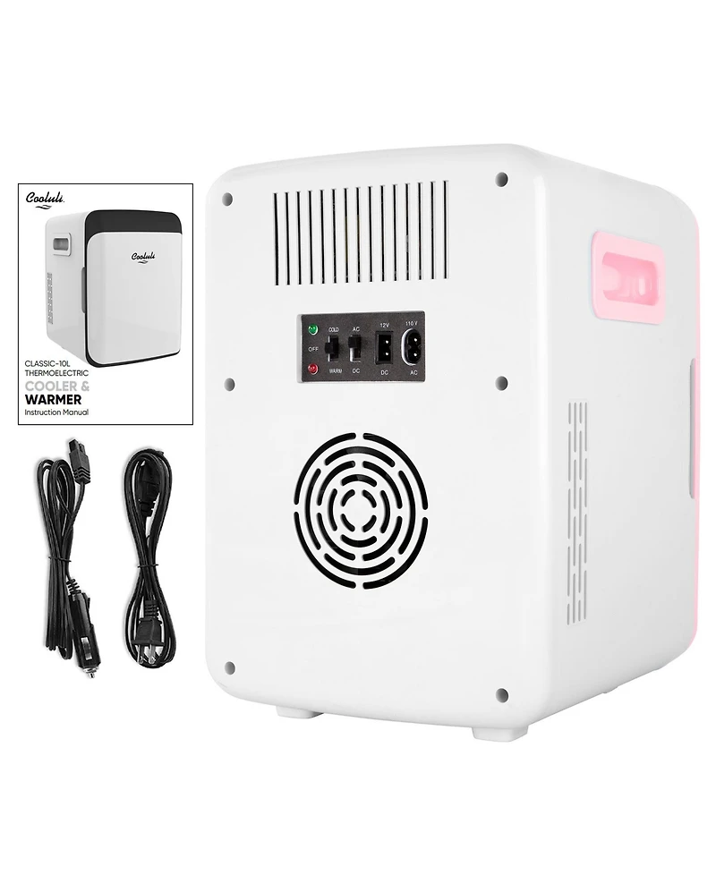 Cooluli Classic-10L Compact Thermoelectric Cooler And Warmer Mini Fridge