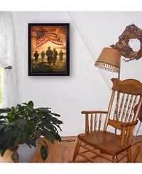Trendy Decor 4u Bless Americas Heroes By Bonnie Mohr Printed Wall Art Ready To Hang