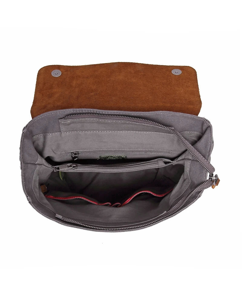 Tsd Brand Cooper Convertible Canvas Backpack