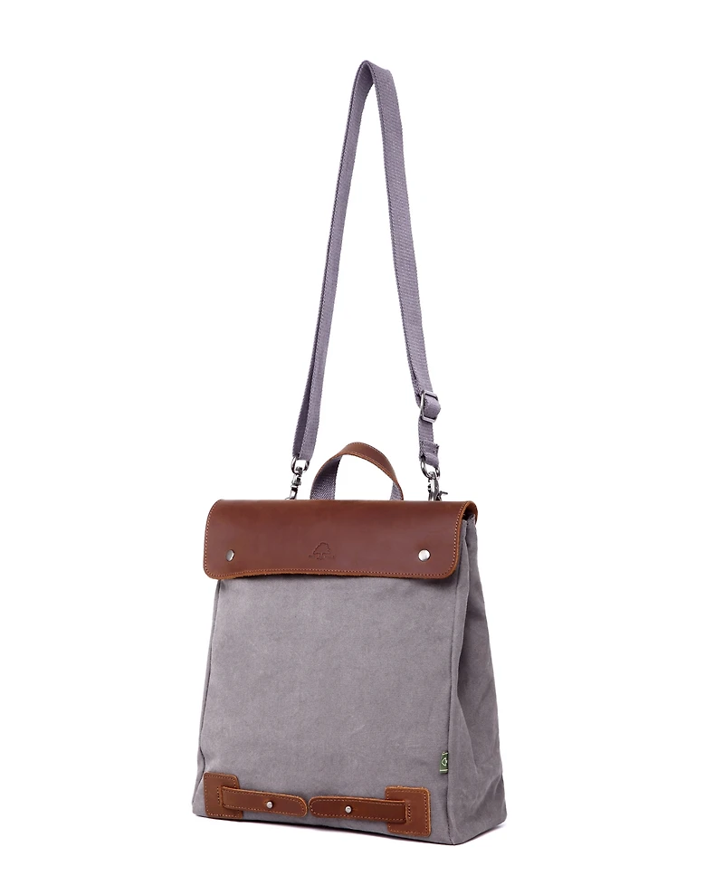 Tsd Brand Cooper Convertible Canvas Backpack