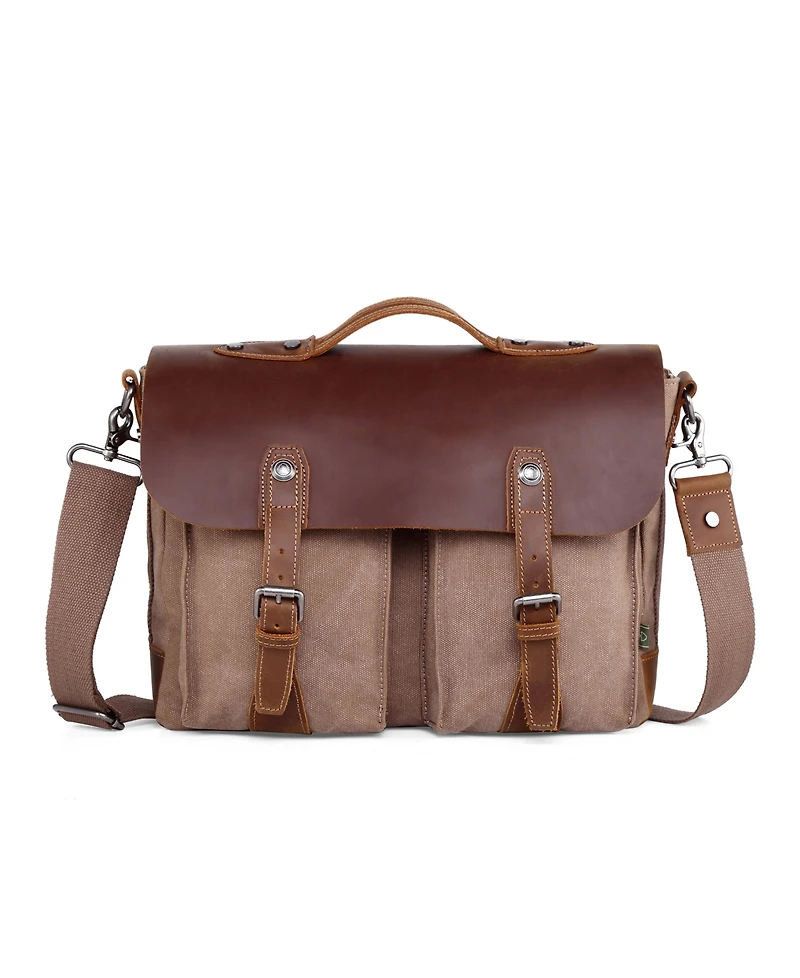 Tsd Brand Hudson Canvas Messenger Bag