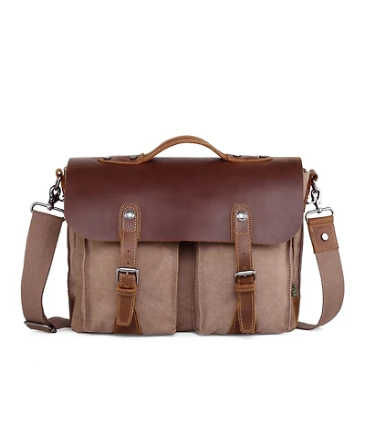 Tsd Brand Hudson Canvas Messenger Bag