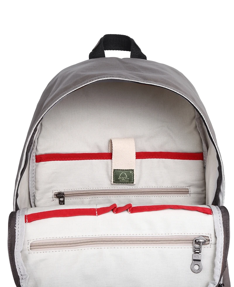 Tsd Brand Urban Light Coated Canvas Backpack
