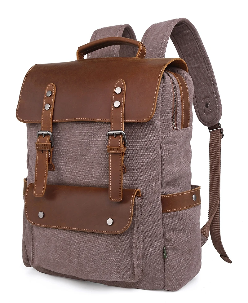 Tsd Brand Valley Hill Canvas Backpack