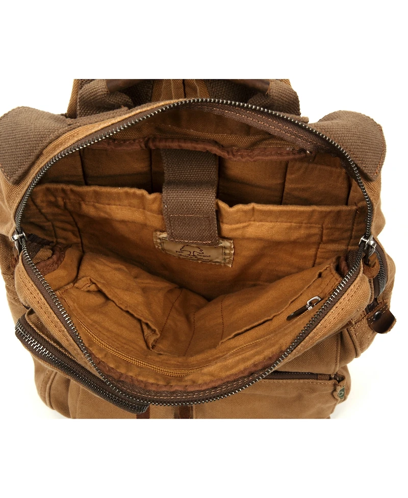 Tsd Brand Ridge Valley Canvas Backpack