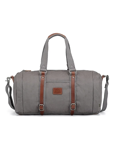 Tsd Brand Forest Canvas Weekender Bag