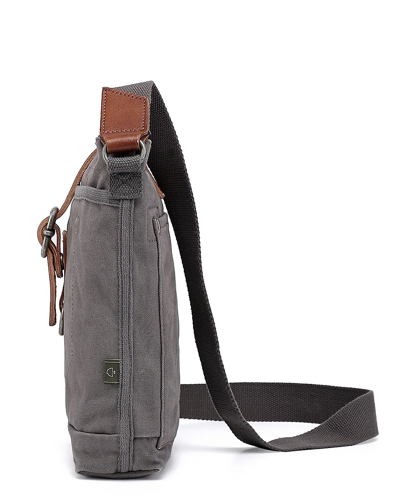 Tsd Brand Forest Canvas Crossbody Bag