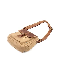 Tsd Brand Turtle Ridge Canvas Crossbody Bag