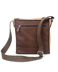 Tsd Brand Hidden Woods Canvas Crossbody Bag