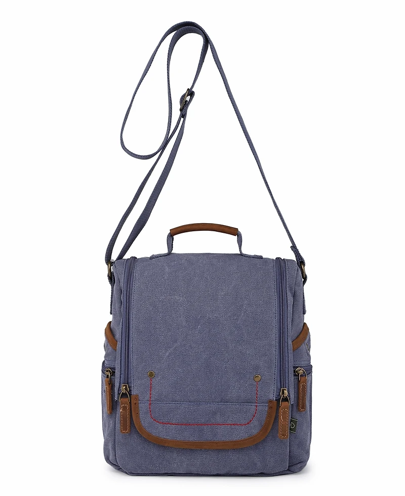 Tsd Brand Atona Traveler Canvas Crossbody Bag