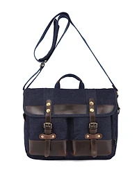 Tsd Brand Valley Trail Canvas Crossbody Bag