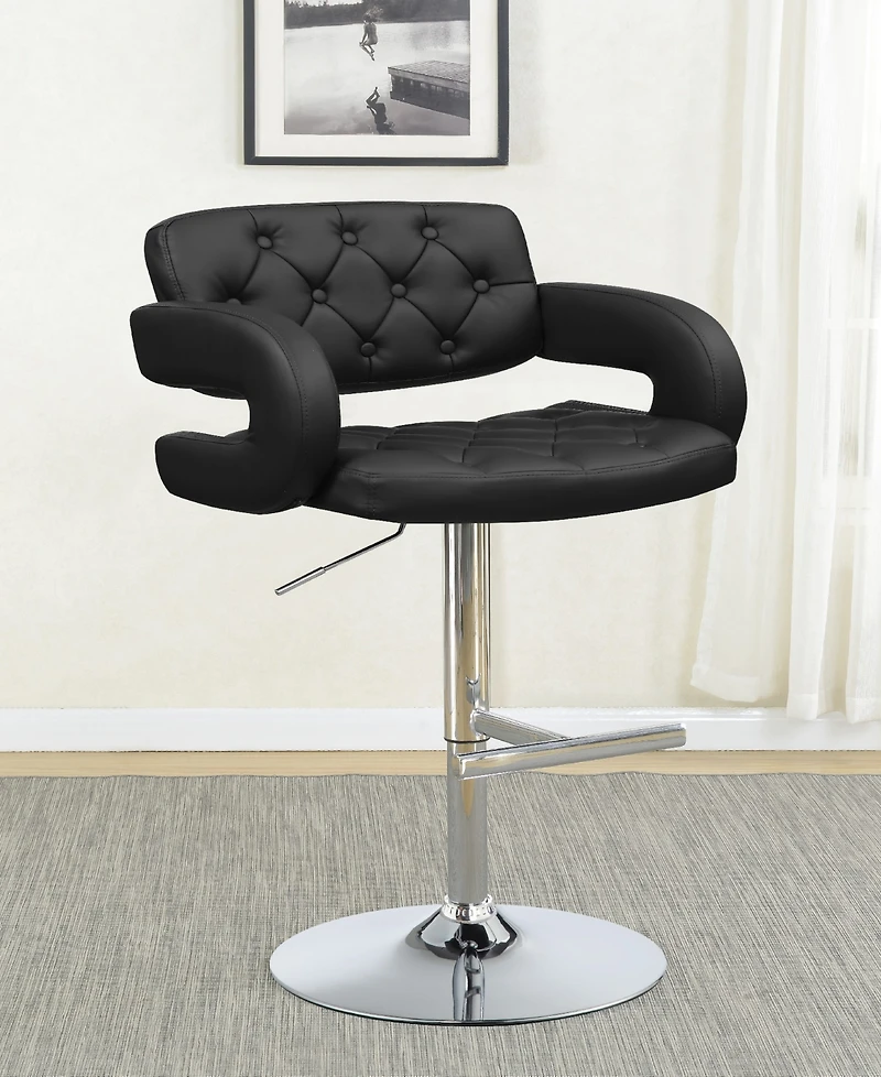 Coaster Home Furnishings Douglas 29-Inch Adjustable Height Bar Stool