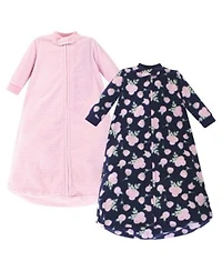 Hudson Baby Baby Girls Long Sleeve Fleece Sleeping Bag