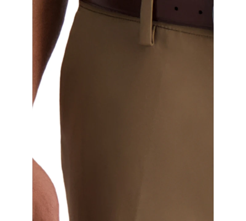 Haggar Men's Cool 18 Pro Slim-Fit 4-Way Stretch Moisture-Wicking Non-Iron Dress Pants