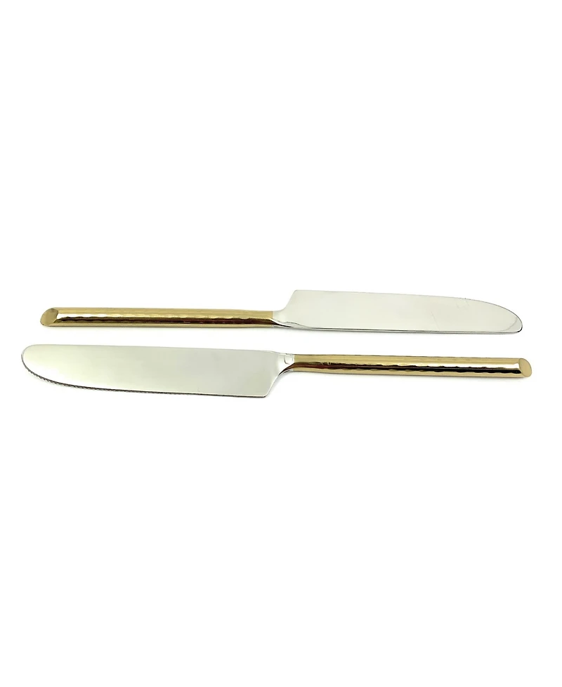 Vibhsa Hammered Flatware Set of 20 Pieces