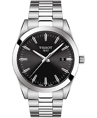 Tissot Men's Swiss T-Classic Gentleman Stainless Steel Bracelet Watch 40mm