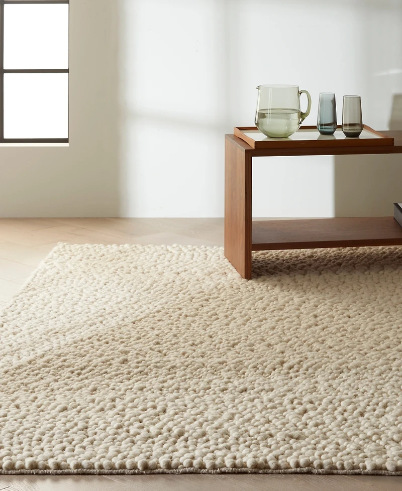 Calvin Klein CK940 Riverstone Ivory 4' x 6' Area Rug