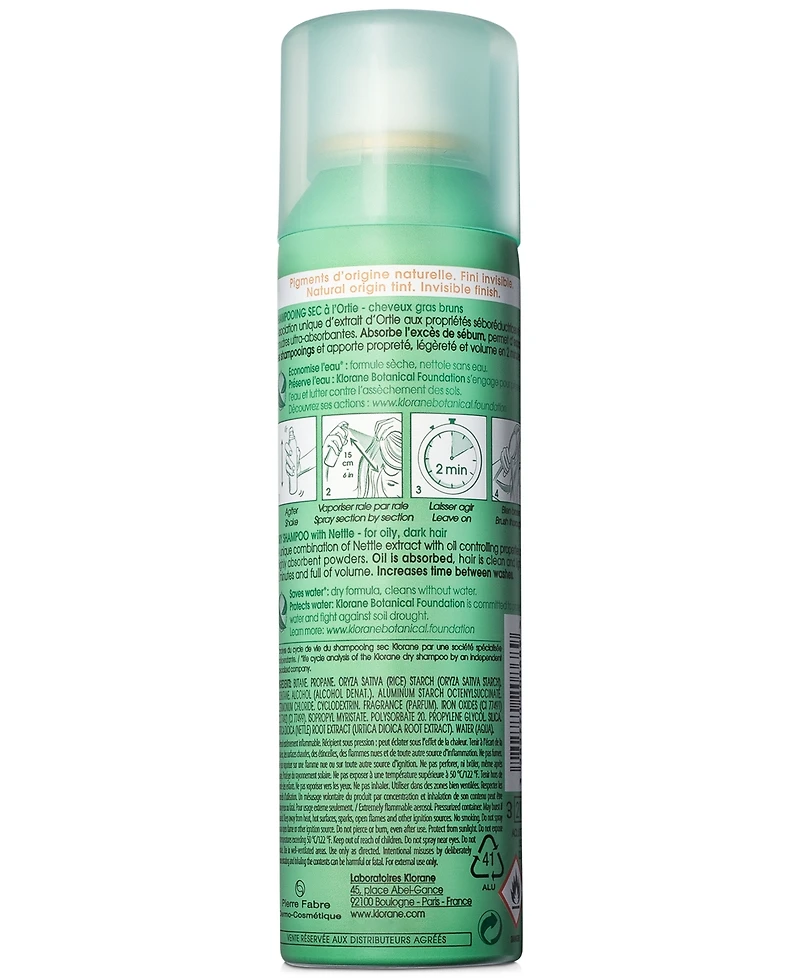 Klorane Dry Shampoo With Nettle