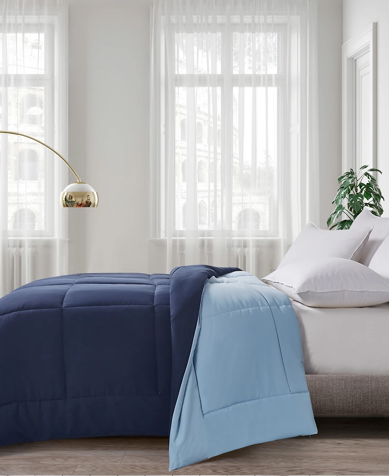 Royal Luxe Reversible Down Alternative Comforter, King, Exclusively at Macy's