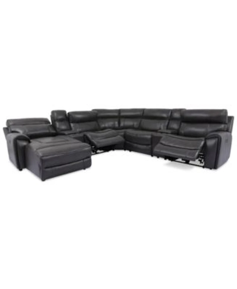 Closeout Hutchenson Fabric Sectional Sofa Collection