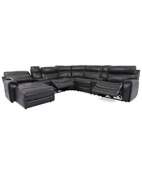 Closeout Hutchenson Fabric Sectional Sofa Collection