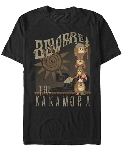 Disney Men's Moana Beware of the Kakamora, Short Sleeve T-Shirt