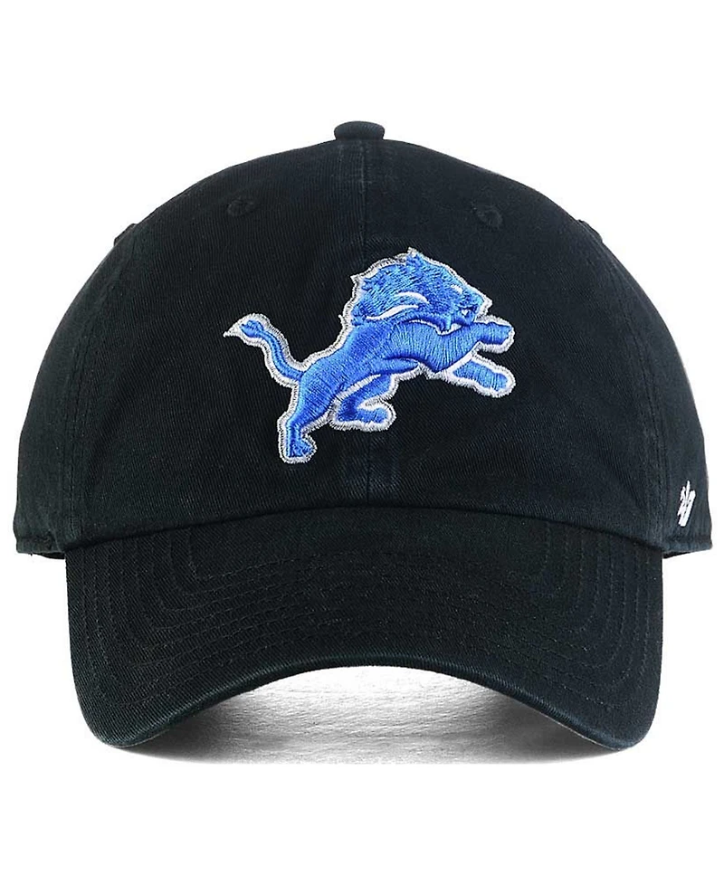 '47 Brand Detroit Lions Clean Up Strapback Cap