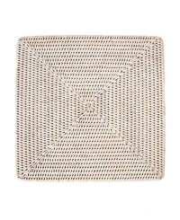Artifacts Trading Company Rattan Square Placemat