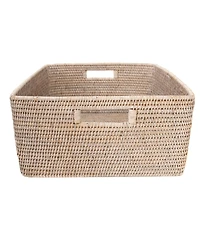 Artifacts Rattan Square Storage Basket